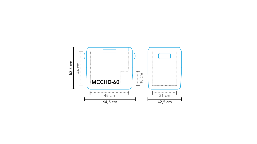 Cool box compressor MCCHD-60 DC