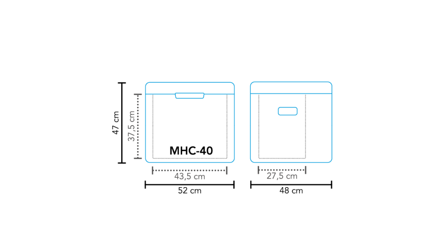 Cool box hybrid MHC-40 AC/DC