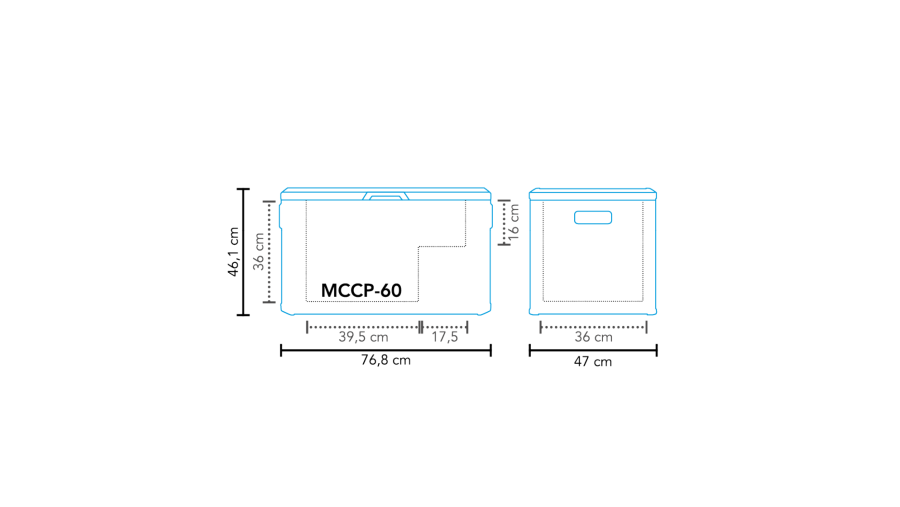 Cool box compressor MCCP-60 AC/DC